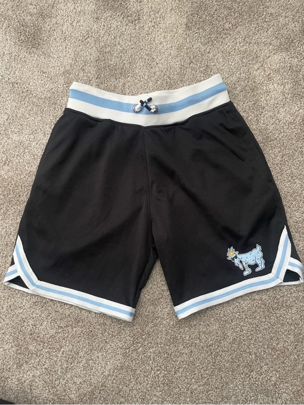 GOAT USA youth athletic mesh shorts